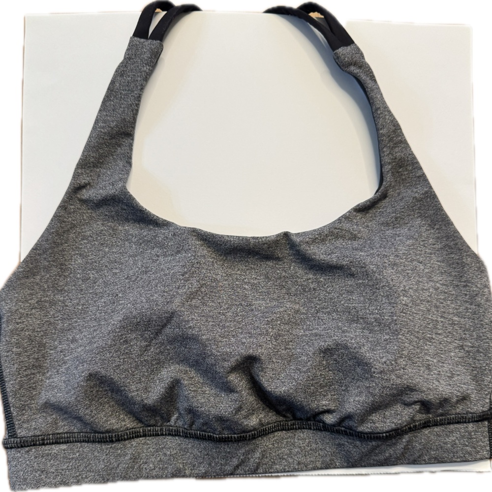 lululemon athletica Gray Sports Bra